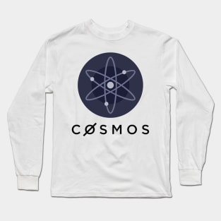 Cosmos Coin Cryptocurrency ATOM crypto Long Sleeve T-Shirt